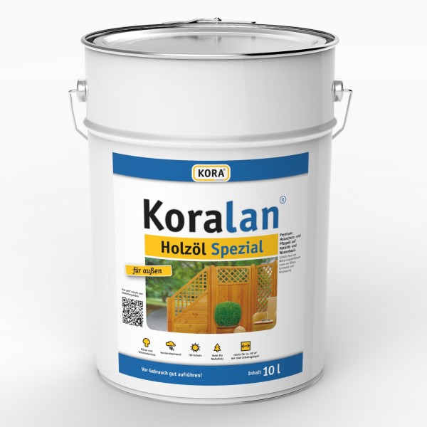 Koralan Holzöl Spezial Bangkirai farbig
